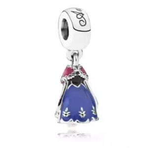 NWOT Frozen Anna's Dress Disney Pandora FIT Charm
